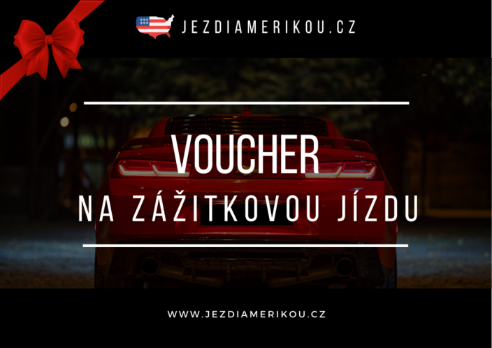 Voucher - pronájem Americké káry dle vlastního výběru v hodnotě 5 000 Kč